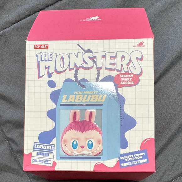 POP MART Other - Pop Mart The Monsters Wacky Mart Series - Pink and Blue